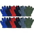 thumbnail image 5 of Yacht & Smith Kids Warm Winter Colorful Magic Stretch Gloves And Mittens For 3-8 Age, 5 of 9