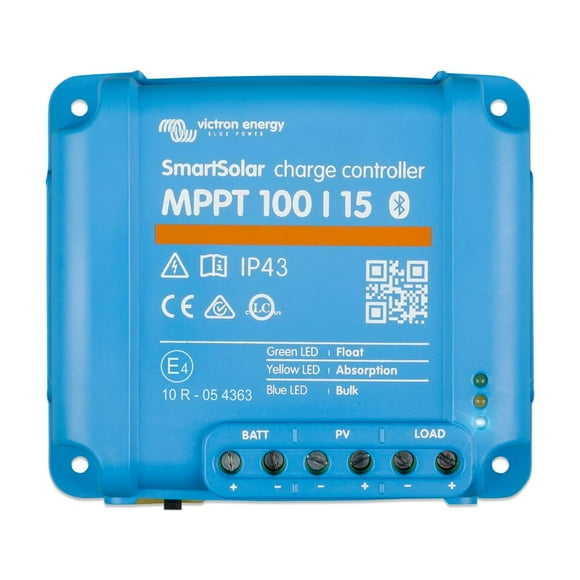 Controlador de carga solar Victron Energy MPPT 100V 15A Bluetooth