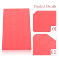 thumbnail image 3 of MasteelfCA 1 Pce Gabarit d'Ongles pour Femmes Plaque de Estampage Outil de Manucure DIY (Rouge), 3 of 7