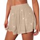 thumbnail image 1 of Pantalones de Cintura Alta de Pierna Ancha para las Mujeres Casual de Moda Patchwork Poliéster Ligero Suave Cómodo, 1 of 9