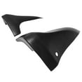 thumbnail image 6 of Ikon Motorsports Rear Aprons Compatible with 2003-2009 Nissan 350Z Fairlady Z Z33 JDM Style Unpainted Black PU Polyurethane Rear Bumper Lip Lower Side Spat Valance Winglet Canard Protector 2PCS, 6 of 6