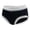 Black, variant on Ruimatai Women's Cotton Underwear 4-Pack High Waist Comfortable Breathable Soft Daily Panties Solid Color