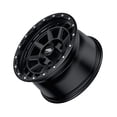 thumbnail image 7 of RockTrix RT114 17 inch Wheel for 2004-2026 Ford F150, 17x9 6x135 Rims -12mm Offset, 4.5in Backspacing, Matte Black, 2200 lb Weight Rating, Also compatible with Bronco Raptor, 7 of 7
