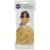 Doll Pick Cake Decoration 7.75"-Brunette