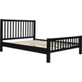 thumbnail image 4 of Camden Isle Hampton Platform Bed | Slatted Headboard | King, Black, 4 of 10