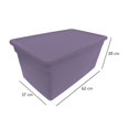 thumbnail image 3 of Caja de Plástico Plastic Trends Dakota 53L Lila, 3 of 4