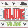 thumbnail image 3 of CafePress - Gi Joe Ugly Christmas Kids Baseball Tee - Kids Cotton Baseball Jersey, 3/4 Sleeve Shirt, 3 of 4