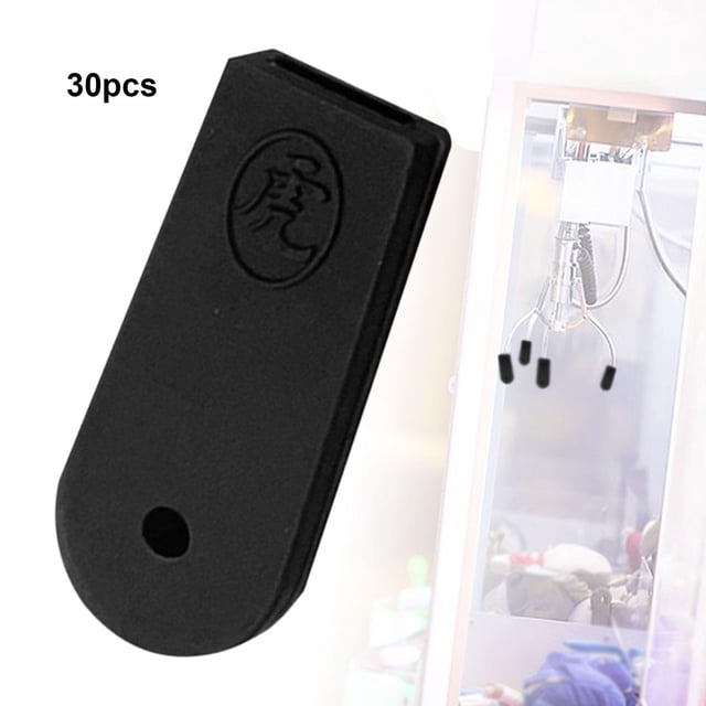 30 Uds. Cubiertas de agarre cubierta de goma de garra componente de máquina expendedora de silicona funda de garra para máquina de juego de grúa de