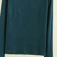 thumbnail image 5 of Bovxnpu Women's Pajama Tops Long Sleeve Crewneck Loose Lounge Top Casual Sleepwear, 5 of 6