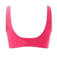 thumbnail image 5 of Siilsaa Push Up Bikini Top String Bikini Tops for Women Bathing Suit Swim Tops Sexy Bikini Top Pink,S, 5 of 5