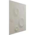 thumbnail image 2 of Ekena Millwork 19 5/8"W x 19 5/8"H Cole EnduraWall Decorative 3D Wall Panel, UltraCover Satin Blossom White (12-Pack for 32.04 Sq. Ft.), 2 of 6
