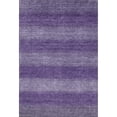 thumbnail image 2 of Addison Rugs Mayfield Premium Machine Washable Transitional Stripe Purple Rectangle Rug, 3' x 5', 2 of 7