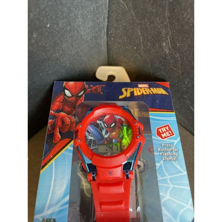 Marvel Avengers Kids Spiderman LED Image Projector Watch