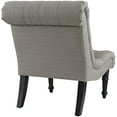 thumbnail image 3 of Navigate Upholstered Fabric Lounge Chair in Granite, 3 of 4
