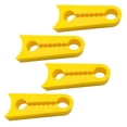 thumbnail image 2 of 4PCS 2026 New Car Door Lock Cover Pad,Silicone Car Door Latch Covers Shock Absorber Pad with Non-Slip Teeth Design,Universal Cars Doors Lock Protector for Truck/SUV(Yellow), 2 of 9