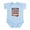 Sky Blue, variant on CafePress - Bacon Is Good For Me Infant Bodysuit - Baby Light Bodysuit, Size Newborn - 24 Months