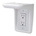 thumbnail image 6 of Knox Gear Multi-Purpose Outlet Wall Shelf with Cable Management (2-Pack), 6 of 13