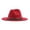 Red, variant on jiaxiM Panama Hats for Men Summer Women’s Wide Floppy Panama Fedora Hat Classic Belt Buckle Design Wool Sun Hat