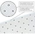 thumbnail image 4 of 4 Piece Shower Curtain Sets with 12 Hooks, Snowflakes Place Silver with Non-Slip Rugs, Toilet Lid Cover and Bath Mat for Bathroom Decor Set, 72" x 72", 4 of 7