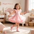 thumbnail image 3 of TELOLY 3Pairs Kids Socks,4-6 Years Old Ruffle Socks,3D Anti-Slip Heel Lace Socks,Combination3, 3 of 7