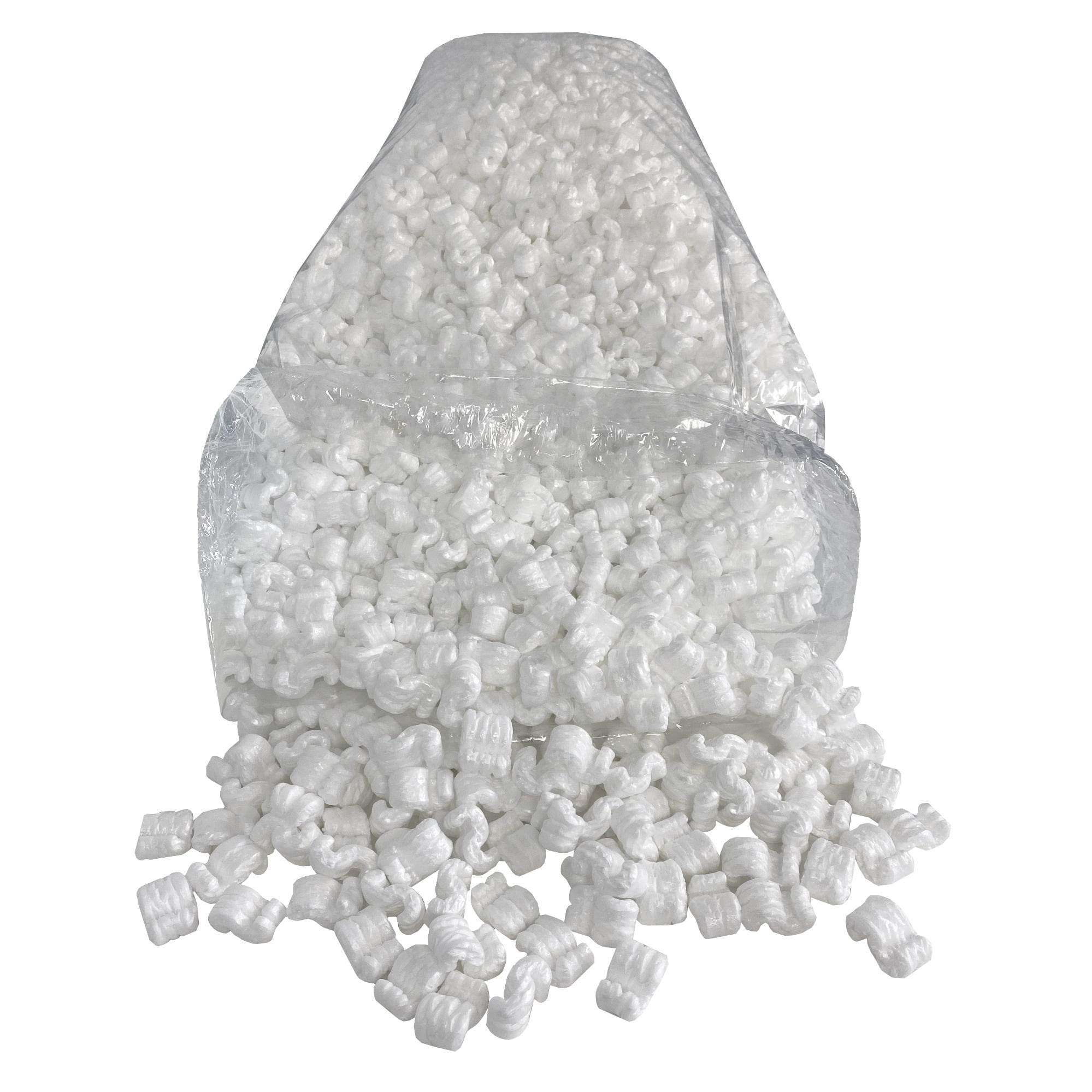 UOFFICE Packing & Shipping Peanuts, White, 3.5 Cuft