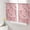 Pink, variant on Abstract Tribal Arrows Sheer Curtains for Living Room Bedroom Boho Middle Century Sand Vertical Sheer Curtains 45 Inch Long 2 Panels Set Light Filtering Curtain Window Treatments Dining Room Drapes