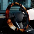 thumbnail image 6 of Squirrel Car Wheel Covers Steering Wheel Covers 14.5 Inch Printing PVC Leather Auto Accessories, 6 of 6