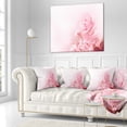 thumbnail image 2 of Designart Beautiful Rose In Magic Light - Portrait Throw Pillow - 16x16, 2 of 4