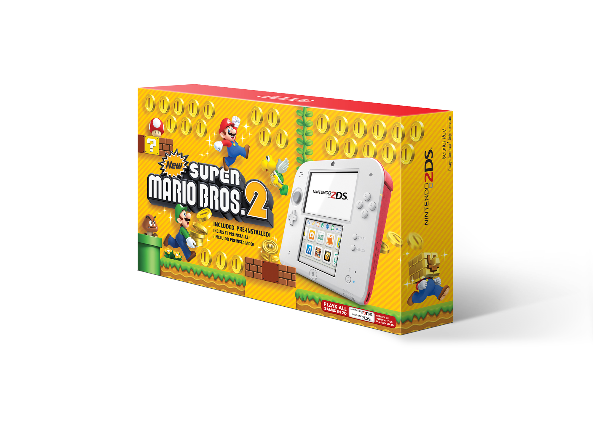 Nintendo 2DS New Super Mario Bros. 2 Bundle - image 2 of 9