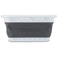 thumbnail image 6 of Black and Decker Collapsible Laundry Basket, White & Gray, Adult, 6 of 11