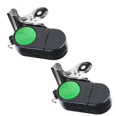 

Lacyie Fishing Rod Alarm Portable Electronic Fishing Bite Sound Alarm