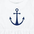 thumbnail image 4 of Inktastic Anchor Nautical Girls Baby Dress, 4 of 5