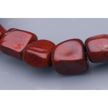 Mookaite Round Beads (Round - Shaped Mookite Beads Semi Precious Gemstones Size: 14x9mm Crystal Energy Stone Healing Power for Jewelry)