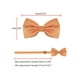 thumbnail image 4 of CORBATA DE LAZO PREATADA DE POLKA PARA HOMBRES INSPIRE CHIC DÍA DEL PADRE, CORBATAS DE BODA, NARANJA, TALLA ÚNICA, 4 of 5