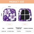 thumbnail image 3 of Purple Butterflies and Lilies Seat Covers for Dining Room Chairs Set Of 4,Stretch Printed Washable Chair Seat Cover with Elastic Ties and Button,Removable Waterproof Couch Cushion Covers, 3 of 6