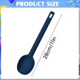 thumbnail image 3 of Silicone Cooking Spoons 11 Inch Heat Resistant Kitchen Spoons for Mixing, Serving and Stirring Large Non Stick Basting Utensils, Cooking Utensil for Kitchen Cooking Baking Stirring,Z1-Dark Blue, 3 of 7