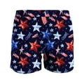 thumbnail image 6 of Summer Clearance Pitauce Mens 4th of July Patriotic Swim Trunks Quick Dry Board Shorts Bathing Suit Casual Summer Beach Shorts with Pockets S-5XL, 6 of 6