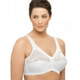 thumbnail image 1 of Glamorise Womens Magic Lift Front-Hook Wirefree Bra, 42G, White, 1 of 7
