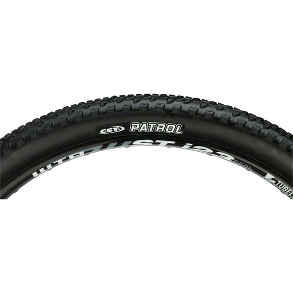 CST Patrol Tire 29 x 2.25 Tubeless Folding Steel Black Dual Mountain Bike