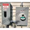 thumbnail image 4 of 3.5"x 1.25" Emergency Service Meter Disconnect NOT Service Equipment Label 44-944-945 NEC Compliant, 4 of 5