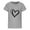Grey, variant on WhouRiu Toddler Girl' Tshirt Heart Print Short Sleeve Loose T Shirt Children Summer Cozy Soft Loose T-Shirt Black,Sized 3-4