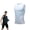 White, variant on Compression Shirt Men, Shaping Sleeveless Vest, Men Sport Running Moisture Wicking Dry Fit Breathable Sleeveless Gym Shirt