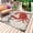 Red, variant on Crab Nautical Outdoor Rug for Patio/Deck/Porch, Non-Slip Large Area Rug 5 x 7 Ft, Coastal Ocean Summer Sea Vintage Art Indoor Outdoor Rugs Washable Area Rugs, Reversible Camping Rug Carpet Runner