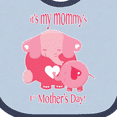 thumbnail image 4 of Inktastic It's My Mommy's 1st Mother's Day Boys or Girls Baby Bib, 4 of 4