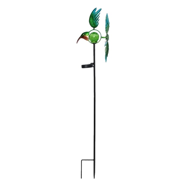 Luz ín, iluminación de impermeable p lámp de noche p patio de césped colibrí verde Zulema Luz de jardín al aire libre