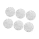 thumbnail image 4 of Juego de 6 posavasos de 4 pulgadas, apilables, ligeros, aislantes y reutilizables. Plata, 4 of 9