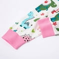 thumbnail image 5 of Ensemble de Pyjama de Noël pour Enfants en Coton 100 % Ensemble de Pyjamas Arbre de Noël Chat 7T, 5 of 5