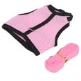 thumbnail image 1 of Adjustable Pet Neck Harness With Hoop And , Soft Mesh For Small Pets , Guinea Pig, Dog Easy To Wear And Comfortable, 1 of 8