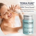 thumbnail image 2 of Terra Pure White Tea & Coconut Body Wash, Travel Size Hotel Amenities, 1 oz. (Case of 300), 2 of 7