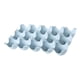 thumbnail image 4 of Caja de Almacenamiento Para Huevos De Cocina Soledad Azul 2x15 Tazas, 4 of 10